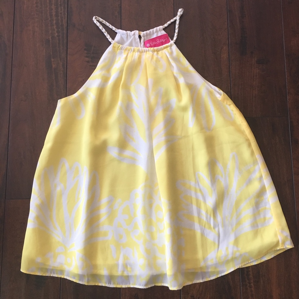 Lilly Pulitzer for Target Yellow Pineapple Top XS